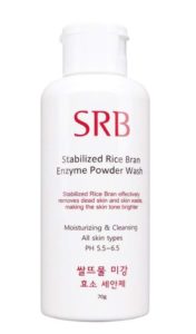 韓国敏感肌向きクレンジング　（SRB）米のとぎ汁酵素パウダー洗顔料